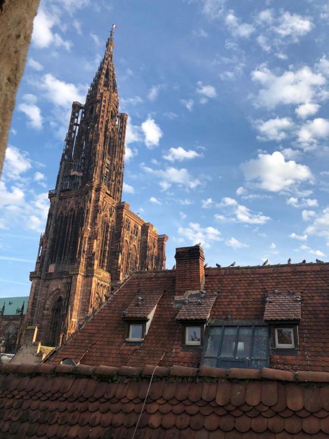 Carpe Diem Home - Au Pied De La Cathedrale สตราสบูร์ก ภายนอก รูปภาพ